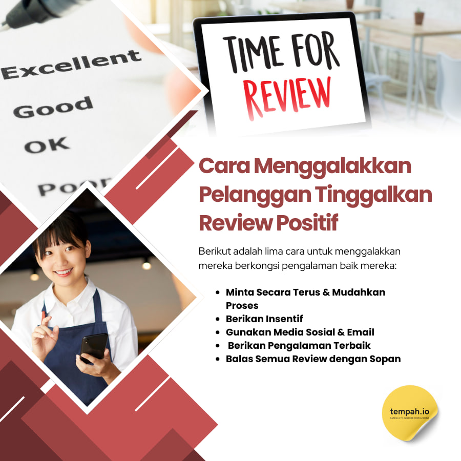 Cara Menggalakkan Pelanggan Tinggalkan Review Positif