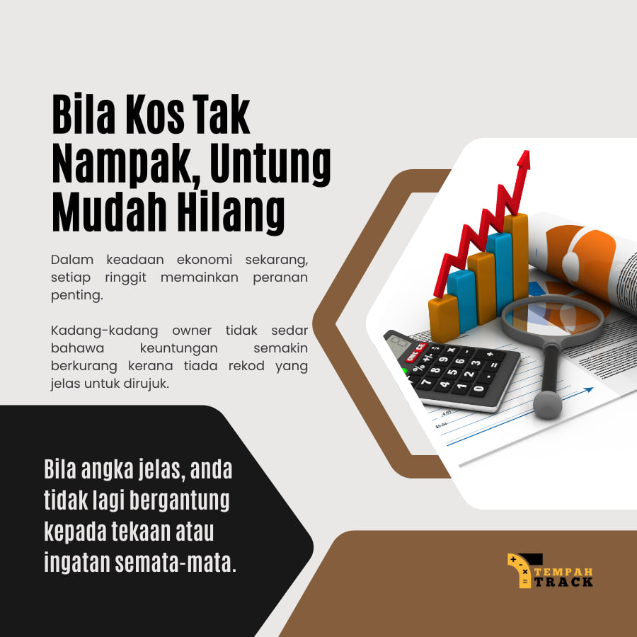 Bila Kos Tak Nampak, Untung Mudah Hilang