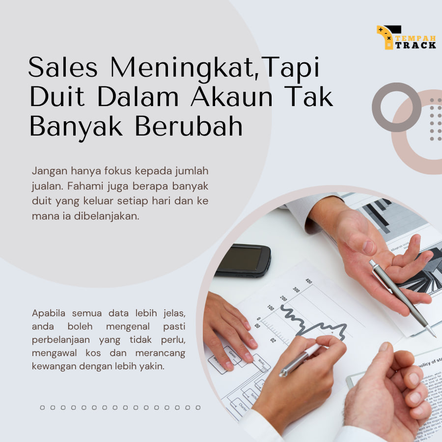 Sales Meningkat Tapi Duit Dalam Akaun Tak Banyak Berubah