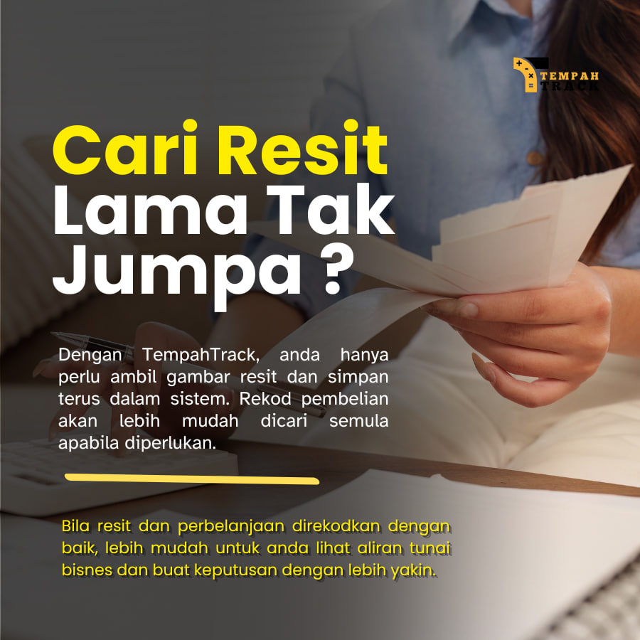 CARI RESIT LAMA TAK JUMPA ?
